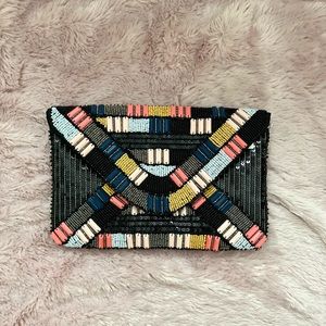 Versona Beaded Clutch NWT